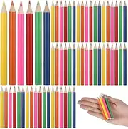 Homaisson 600 PCS Mini Colored Pencils, 3.3 in Pre-Sharpened Portable Coloring Pencils, 6 Colors 2B Pencil for Classroom Travel Party Favors