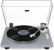 Retrolife Turntable Record Player High-Tech Belt-Driven Bluetooth Matte Gray