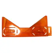 Stern Pinball Transparent Smooth Replacement Bottom Arch-Orange