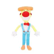 Jtgg Pizza Tower Pizza Head Plush Toy Soft Stuffed Game Pizza Tower Plushie Doll Birthday Gift For Kids Fans