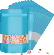 4"x6" 120pcs Resealable Mylar Foil Bags Zip Lock Food Storage Bag - Blue