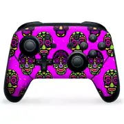 Nintendo Switch Pro Controller Skin Decal Vinyl Wrap - Skulls Dia de los muertos