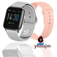 在飛比找Yahoo!奇摩拍賣優惠-DTAudio智能手錶S50 運動手錶心率健康手錶錶帶 矽膠