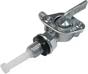 Gas Tank Fuel Switch, Fuel Tank Switch Valve Oil Tap Pump Petcock for Gasoline Generator Oil Tank, M10 * 1.25