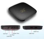 Set top box 5GWiFi Bluetooth 4.1 TV box Foreign trade TV BOX player