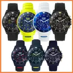 【ICE-WATCH】三眼計時活力系列 40MM CH 矽膠錶帶(多款任選)