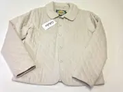 CABELAS Quilted Jacket Suede Like Women's Size S NEW