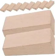 Generic 10pcs Wooden Wedge for Garden Tools Replacement Wedge for Hoe and Axe Handles Effortless Installation for Secure Tool Attachment