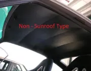 NEW Headliner Headlining of Porsche 911 912 Coupe NO Sunroof BLACK 1965-89