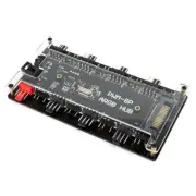 ARGB + 4-pin PWM integrator 5V 3-pin synchronous wireless remote control hub