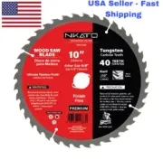 10" Carbide Circular Saw Blades, 5/8" Arbor, 110 Kerf. (Choose # of Teeth)