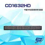 昌運監視器 CD1632HD 16進32出 HD-TVI/AHD/HDCVI/CVBS 4K 高清影像分配器