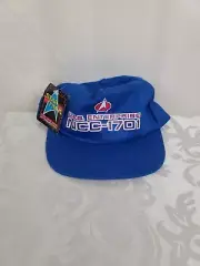 Vintage 90s Star Trek 25th Anniversary SnapBack Hat Cap 1991 Enterprise NCC-1701