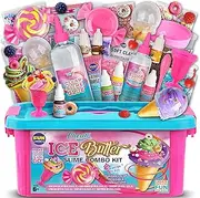 Gift Butter Slime Kit for Girls 10-12, FunKidz Ice Cream Fluffy Slime Making Kit Ages 8-12 Kids Slime Toys Ideal Birthday Present Party Favors
