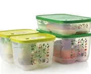 Tupperware Fridgesmarts ~ 4 Pc Set ~ (121.00 Value) ~ NEW