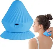 Massage Ball for Back, Vibrating Massager Ball for Muscles, Rechargeable Home Gym Workout Device with Suction Cup for Waist Back Legs