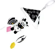 HEALSOPTHY Crib Hanging Interactive Sensory Mobile for Stroller Crib Educational Bell with Lovely Shapes Easy Hook Design for Play Parent Bonding