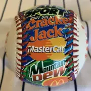 Rawlings Multi Company Logos Mountain Dew Pepsi Beer Souvenir Baseball Ball