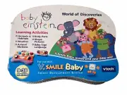 NEW VTech VSmile Baby BABY EINSTEIN World of Discoveries Smartridge 9-36 Months