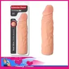 Loveclone Rx - 8" Penis Extension Sleeve Enhances length and Girth Soft Extendor