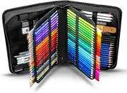 JSEIAJB 72 Color Oily Lead Sketching Set with 142 Pieces of Painting Set for Art Students