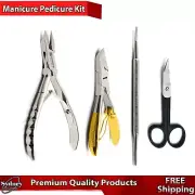 Foot Hand Nail Cutters Manicure Pedicure Podiatrist Clipper & Cuticle Scissors