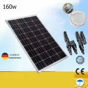 12V 160W Solar Panel Mono 160 Watt Home Caravan Camping Battery Charger Power AU