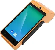 Handheld Barcode Scanner, 5.5in Touchscreen NFC Contactless Reader with 2MP/5MP Camera and 58mm Thermal Printer, 3100mAh Battery for POS Applications