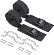 Battery Tie Down Strap Hold Down Kit, 1" x 48" Cooler Tie Down Kit with Non-rust