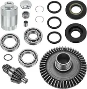 Rear Differential Final Drive Pinion Ring Gear Bearings Seals Tool Kit for Honda Recon 250 TRX250EX TRX250X TRX250 1997-2023 OEM# 41431-HM8-000 41421-HN5-670 91271-HC4-004