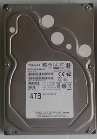 在飛比找露天拍賣優惠-4TB 3.5" 硬碟 Toshiba MD04ABA400