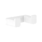 Hansgrohe Addstoris Double Towel Hook in Matt White (41755700)