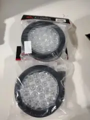 NEW A.L.LIGHTECH Heavy-Duty 019-01-505 12VDC White LED Workligh Set Of 2