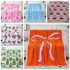 Cold Effect Bed Throw Blanket Double Sided Conditioning Quilt Bowknot Blanket