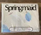 Vintage Springmaid Silk Poppies Floral Queen Flat Sheet No Iron NEW