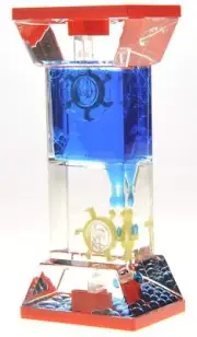 Liquid Motion Bubbler with Dual Spinning Wheels � Calming Desk Toy and Stress