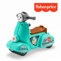 在飛比找PChome24h購物優惠-【奇哥】Fisher-Price 費雪 復古摩托學步車