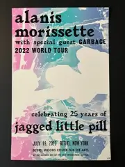 2022.07.19 Hatch Show Print Alanis Morissette; Garbage Jagged Little Pill Bethel