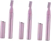 FRCOLOR Pcs Automatic Electric Eyebrow Razor Portable Trimmer for Women Precision Shaver Without Battery Makeup Accessories for Face Neck Hair Removal