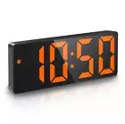 ORIA Digital Alarm Clock for Bedrooms 6.5'' Large Display LED Alarm Clock Dig...