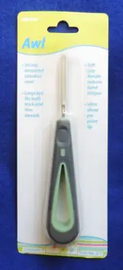 6" Awl Leathercraft Tool Allary #377 Steel Soft Grip Handle Ultra Sharp Tip NIP