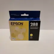 NEW Epson 288 Yellow Ink Cartridge T288420 OCtober 2023 Expiration.