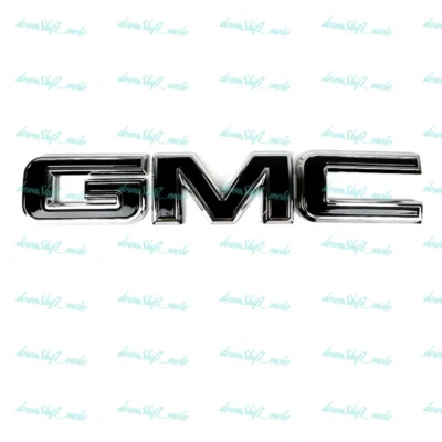 Custom For 2019-2024 GMC Sierra Rear Tailgate Black Emblem Multipro 84364354 New