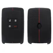 4 Button Silicone Remote Key Case Fob Cover For Renault Koleos Kadjar Talisman