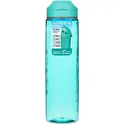 Sistema Hydrate Active Tritan Water Drink Bottle Assorted 1L each