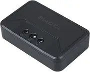 BT 5.0 o Receiver Desktop o Adapter with SPDIF//AUX Out for Wired Headset Speaker Amplifier Car Stereo, Black Black One Size