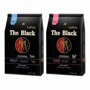 【LaPetz 樂倍】The Black黑酵母無穀貓糧4.5kg(樂倍貓飼料 無穀貓飼料 黑酵母配方 貓飼料 寵物飼料 貓乾糧)