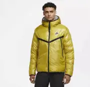 NIKE Synthetic-Fill Windrunner Repel Jacket CZ1508-735 Yellow Men’s Size M