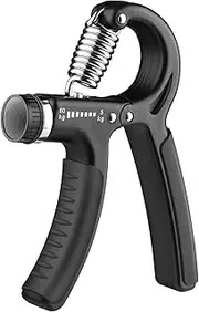 2 Packs Grip Strength Trainer,Hand Grip Strengthener,Adjustable Resistance 11 to 132 Lbs,Forearm Trainer Gripper for Strength,Non-Slip Hand Gripper,Portable Forearm Workout Exercise Equipment