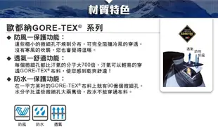 歐都納 A-A1738 GORE-TEX 防水透氣手套 可觸控式 (女)